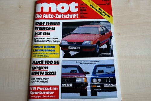 Mot 1982 opel - -,