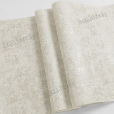 Betonoptik Tapete Silber Putz