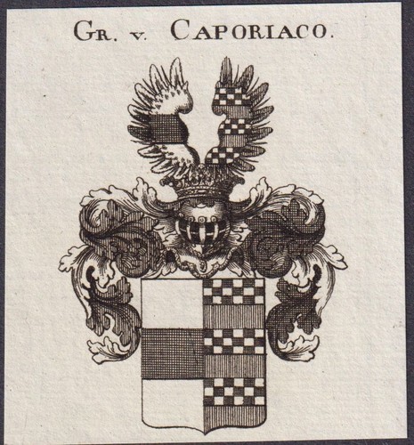 Caporiaco wappen coat arms - caporiaco,