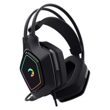Gaming Headset mit Mikrofon USB Gamer PC vibrierende Kopfhörer GAMEPOWER Mihawk