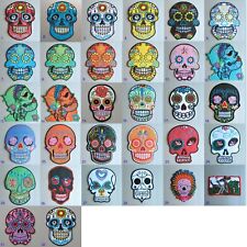 Sugar Skull Bügelbild/Nähen