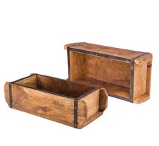 Ziegelform 32x14x9cm holz - 32x14x9cm,