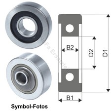 Mastrolle, Stützrolle für