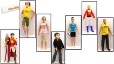 Mattel Barbie Ken Puppen &