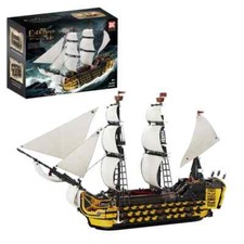 ⬛ DK 6005 - Piratenschiff Effort, Segelschiff, Schiff⚡2475 Teile⚡