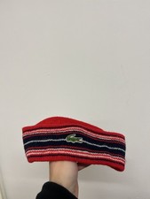 Lacoste Stirnband Rot Navy