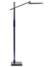 Stehleuchte LED Metall grau dimmbar verstellbar 144 cm Bogenlampe Aquarius