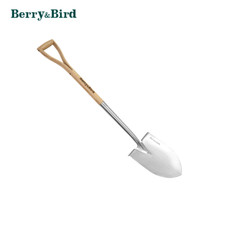 Berry&Bird 104 cm Runde Spitze Graben Garten Schaufel Heavy Duty Spaten Schaufel