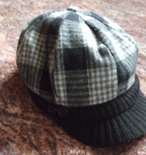 Mütze Kappe Basecape Schirmmütze Ballonmütze kariert Umfang ca. 56-60 cm