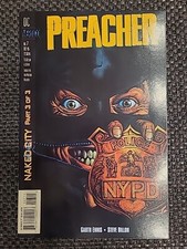 Preacher # 7 - US Vertigo DC '95 - Garth Ennis & Steve Dillon !!! Naked City 3