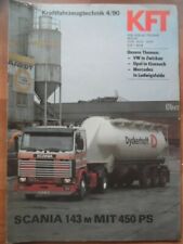 KFT Kraftfahrzeugtechnik 4 - 1990 SCANIA 143 VW Golf GTI G60 Wartburg QEK 325 A