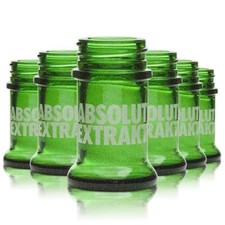 6x Absolut Shot Glas 2cl Kurze