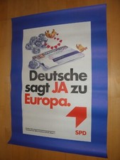 Vintage SPD-Wahlplakat -