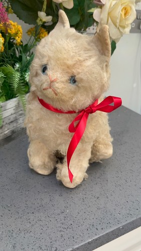 Vintage seltene mohair katze - vintage,