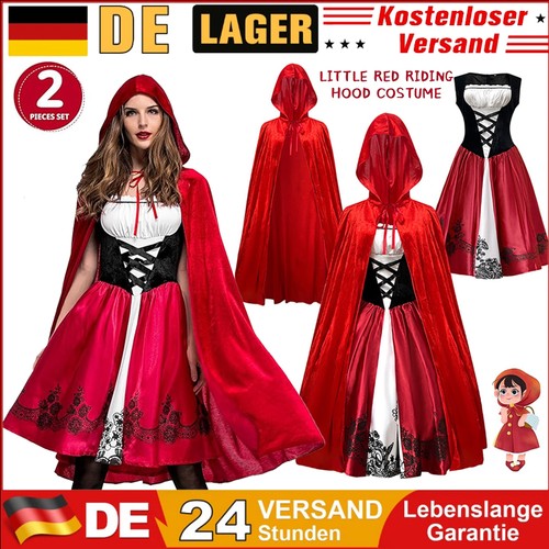 Damen rotkäppchen cosplay - rotkäppchen,