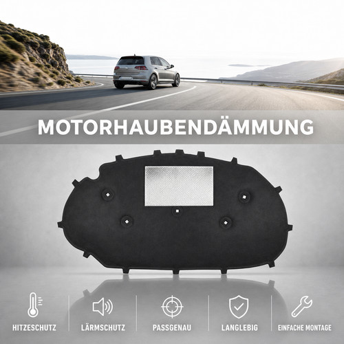 Motorhaube dämmmatte für - motorhaube,