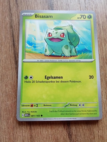 Pokemon karte bisasam deutsch - pokemon,