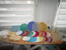 TUPPERWARE Konvolut, Verschiedene Einzelteile, Deckel, Behälter