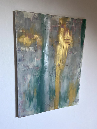 Bild selbst gemalt - , in