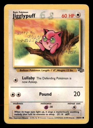 Pokemon jigglypuff 64 - pokemon, 54/64