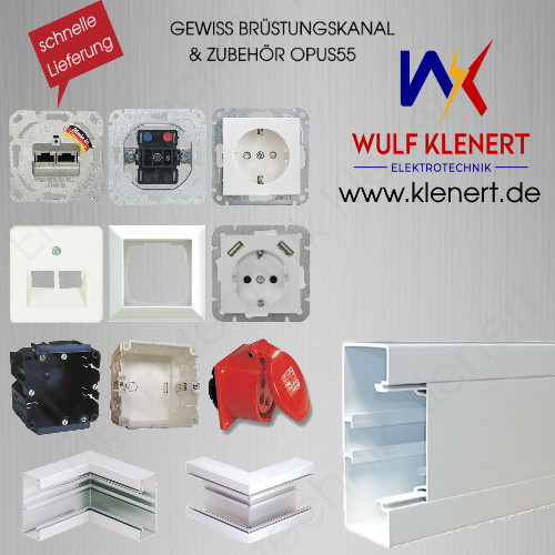 Gewiss brüstungskanal - brÜstungskanal, br