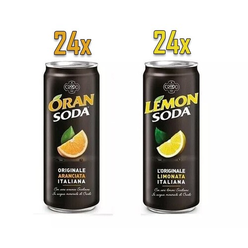 48x dosen lemonsoda - 48x, oransoda