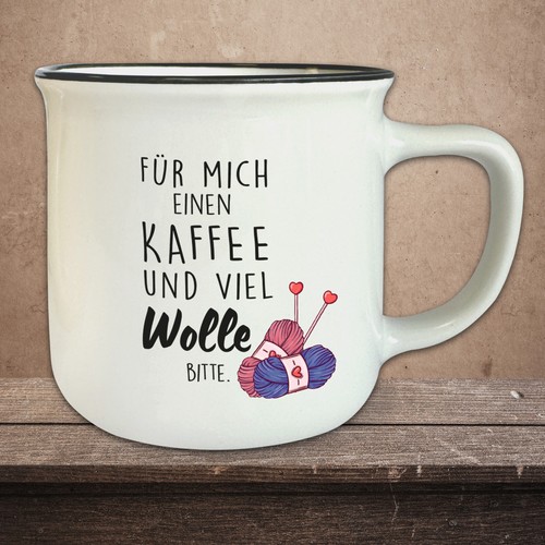 Vintagetasse mit spruch - vintagetasse, t109