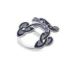 Keltischer Drache Brosche