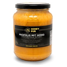Echter Propolis Honig im Honigglas 1 KG Bienenhonig Naturprodukt ohne Zusätze