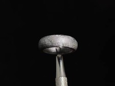 GIBEON Meteorit Ring - Größe 6,5 - Ehering Weltraum Astronomie Schmuck, 45913