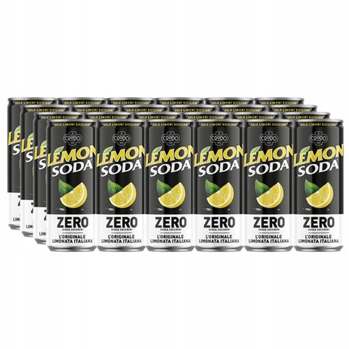 Lemon soda zero - lemon, x