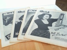 QUICK. Hier Nr. 9 bis 12 aus