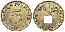 Deutschland - 5 Pfennig Deutsches Reich - Reichspfennig verschiedene Jahrgänge