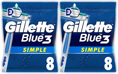 Gillette blue simple - 3,