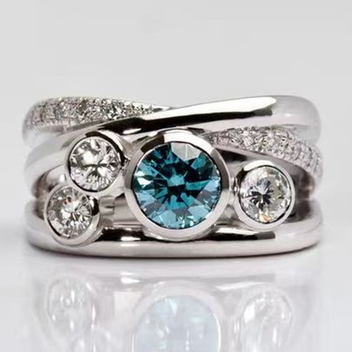 Eleganter ring 925 - 925, silber