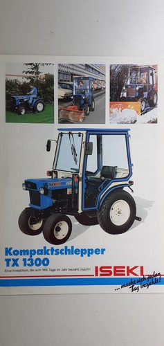 Iseki kompaktschlepper tx - iseki:,