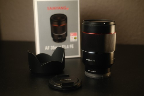 Samyang 35mm 4 fe - samyang, af