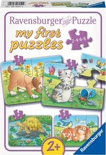 Ravensburger Kinderpuzzle - 06951 Niedliche Haustiere - my first puzzle mit