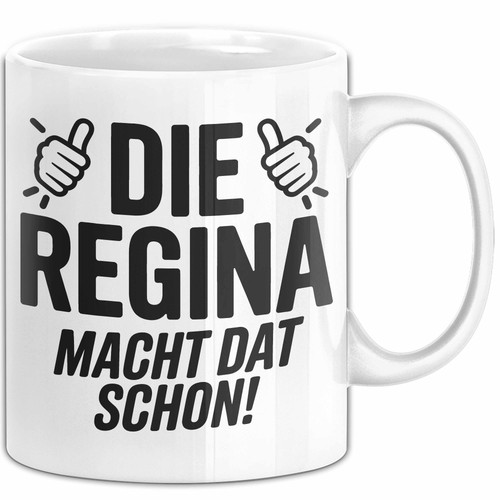 Regina tasse geschenk die - tasse,