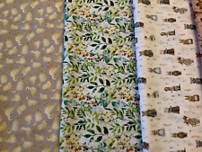 6 Stoffreste  in 30x70cm zum