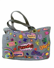 Handtasche Tasche Damentasche Shopperbag aus Stoff Mehrfarbig NEU 