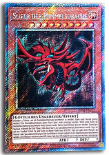 Slifer der Himmelsdrache Platinum Secret Rare Yugioh Deutsch 1. Auflage RA04-117