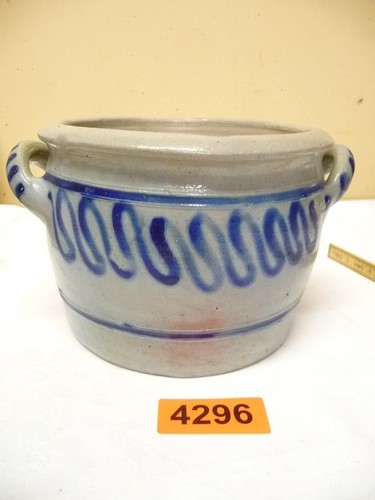 4296 alter steingut topf - ,