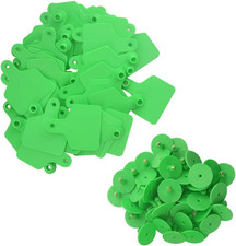 100 sets etiquetas oreja