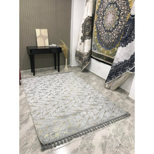 Hellgrau Gold Luxuriöser