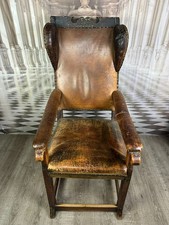 ANTIKER BAROCK SESSEL EICHE