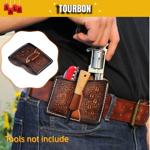 Tourbon leder revolver - tourbon, gürtel