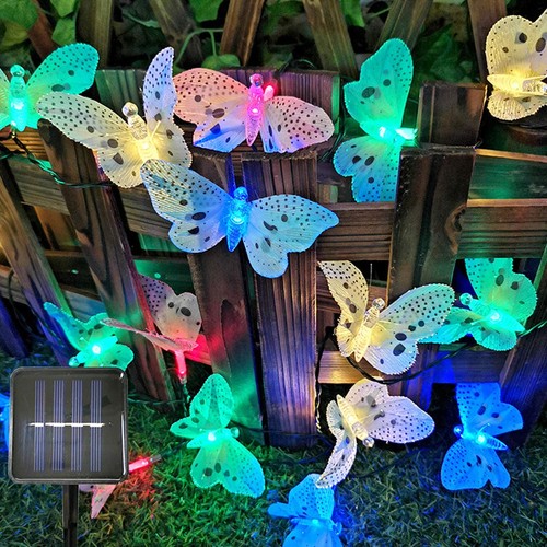 Solar lichterkette 12led - solar,