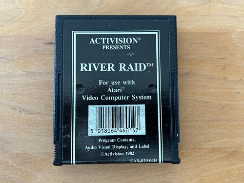 Atari 2600 spiel - river, raid