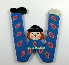 Sevi Holzbuchstabe " W " Clown